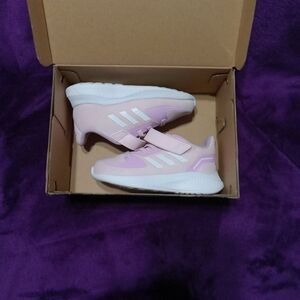 Pink Adidas. Toddlers size 7 used